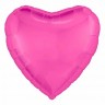 Ag (19''/48 см) Сердце, Розовый пион, 1 шт.