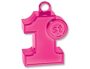 Грузик д/шара 1-й ДР Девочка 170гр/A