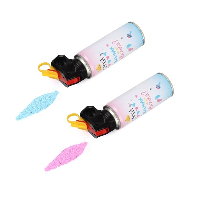 Спрей краска Холи для Гендер Пати, 22-24 сек, Розовый, 450 г. Спрей краска Холи для Гендер Пати, 22-24 сек, Розовый, 450 г.