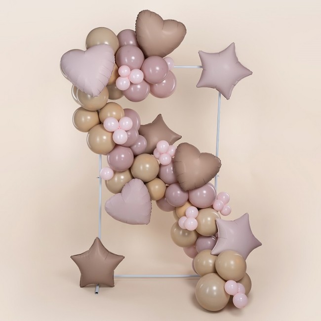 Fm (18''/46 см) Звезда, Пыльная роза, Сатин, 1 шт.