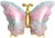 Fa (31''/79 см) Фигура, Нежная бабочка, Градиент, 1 шт. в уп.
