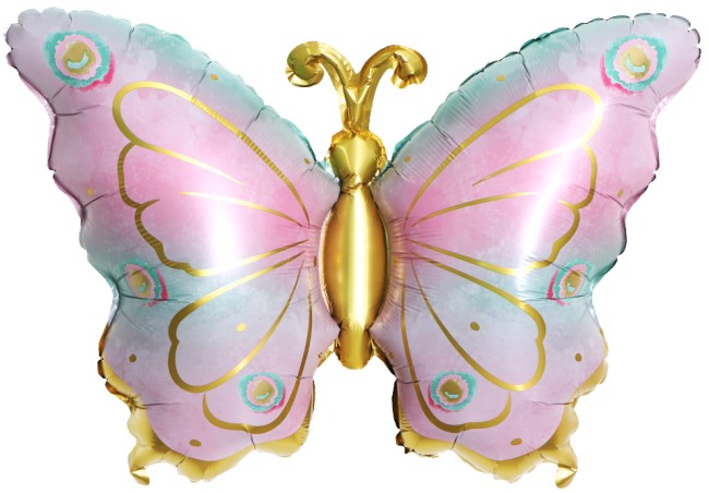 Fa (31''/79 см) Фигура, Нежная бабочка, Градиент, 1 шт. в уп.
