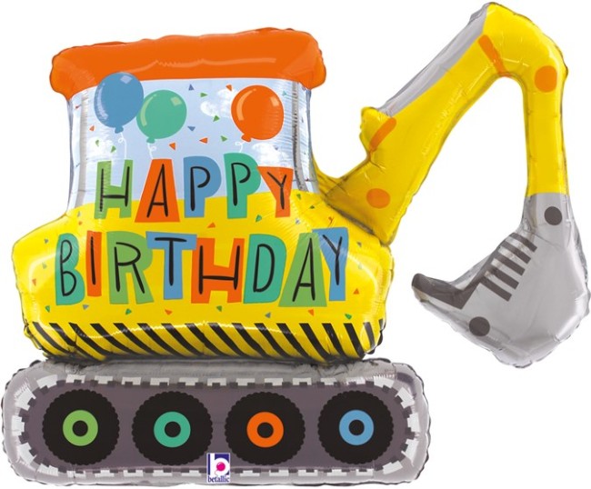 Gr (31''/79 см) Фигура, Экскаватор, 1 шт. в уп.