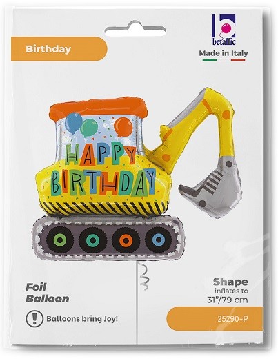 Gr (31''/79 см) Фигура, Экскаватор, 1 шт. в уп.