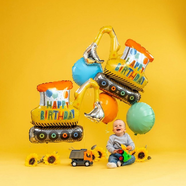 Gr (31''/79 см) Фигура, Экскаватор, 1 шт. в уп.