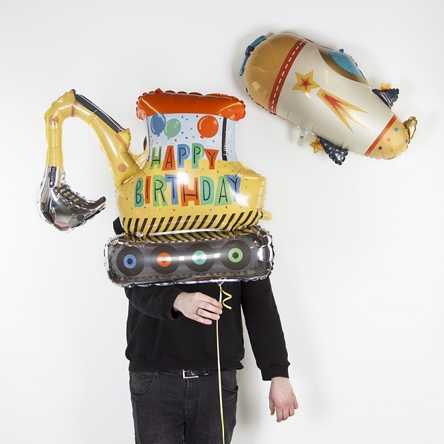 Gr (31''/79 см) Фигура, Экскаватор, 1 шт. в уп.