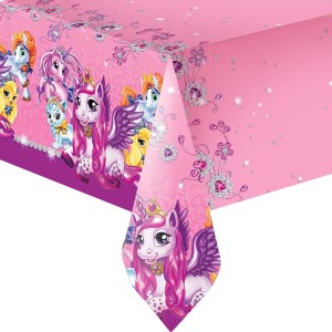 F 140см X 180см Скатерть полиэтиленовая Волшебные питомцы