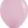 Дб (10"/25 см) Пудровый-розовый, пастель, 100 шт.