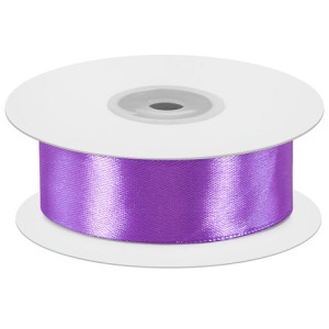 Лента атласная (0,7 см*22,85 м) Лаванда, 1 шт.