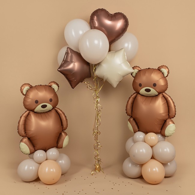 Fa (34''/86 см) Фигура, Мишка, 1 шт. (надувается воздухом)