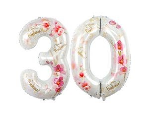 Вз (40"/101 см) ЦИФРА 30 40" Орхидеи, 1 шт.