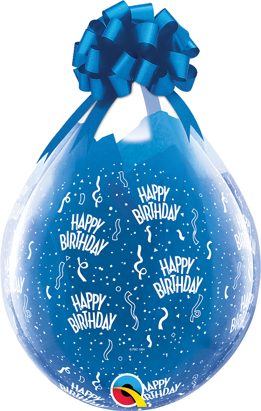 Ql (18"/46 см) Шар для упаковки с рис "HB", 5 шт.