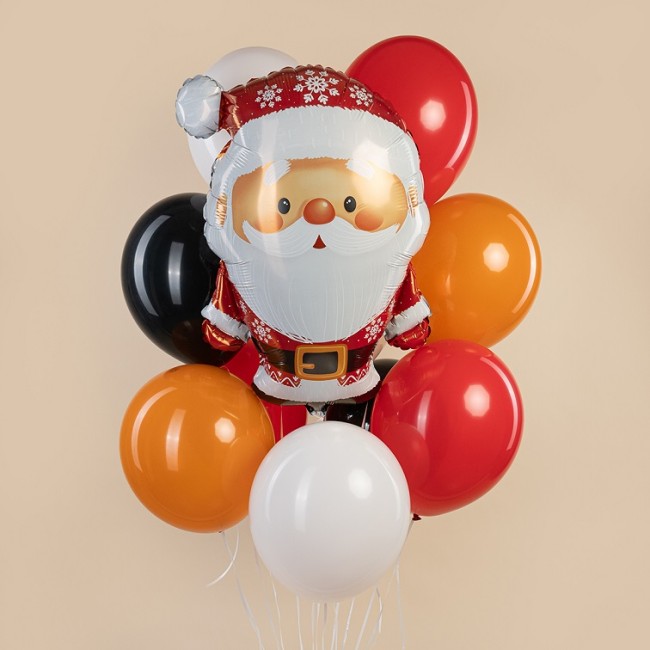 Ag (27''/69 см) Фигура, Дед Мороз, 1 шт. в уп.