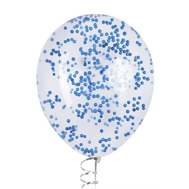 Шарики пенопласт, Голубой, 6-8 мм, 500 мл