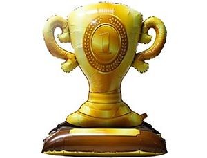 Вз (42''/106 см) AIR ФИГУРА Кубок золотой, 1 шт.