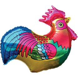 Fm (14''/36 см) /Мини-фигура, Петух, 5 шт