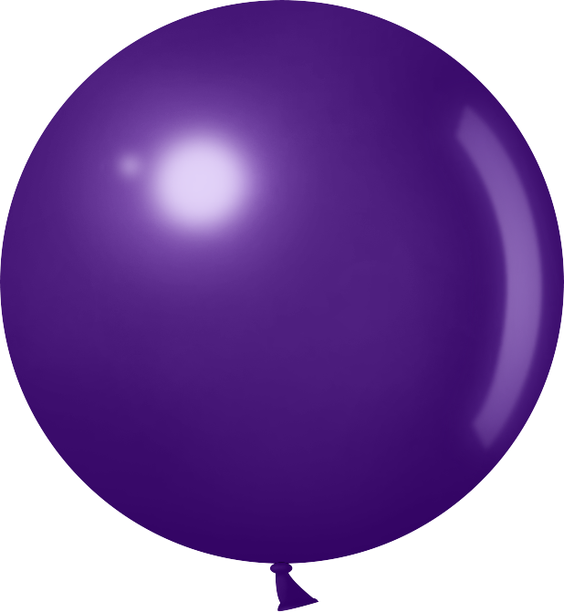 ДБ (24"/61 см) Фиолетовый, пастель, 1 шт.