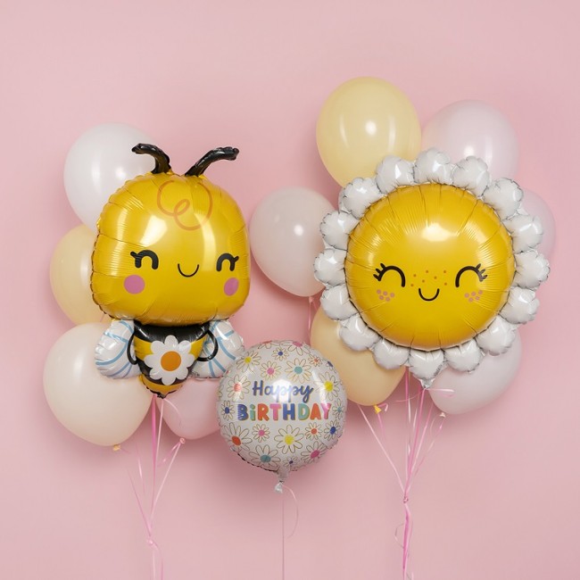 Fm (33''/84 см) Фигура, Пчелка с цветком, 1 шт.