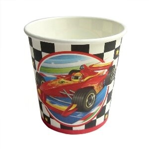 F 250мл Стаканы бумажные Формула-1 6шт