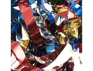 Хлопушка Бумфети 30см серпантин фольга, 1 шт.