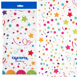 Скатерть одноразовая, Карнавалия, 120*180 см, 1 шт.