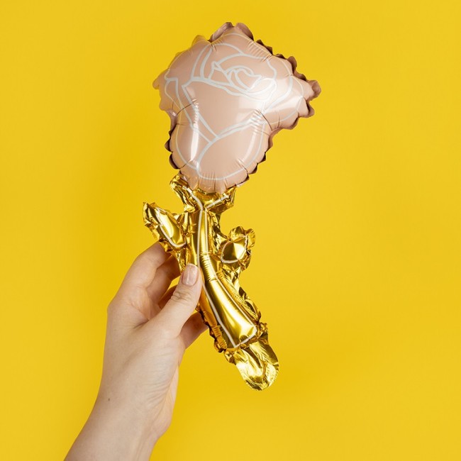 Fa (14''/36 см) Мини-фигура с клапаном, Роза, Нежно-розовый, 5 шт.