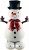 Fa 3D (43''/109 см) Фигура на подставке, Снеговик, 1 шт. в уп.
