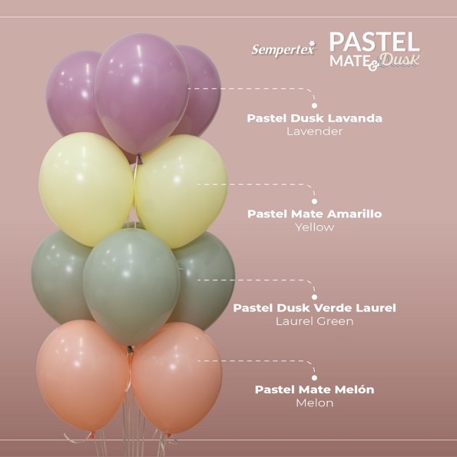 Sp (12''/30 см) Светло-желтый (620), Макарунс, 12 шт.