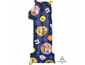 Аn (26''/66 см) ЦИФРА 1 Щенячий Патруль в уп., 1 шт.