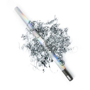 Пневмохлопушка "Голография" Серебряный серпантин, 80 см. Пневмохлопушка "Голография" Серебряный серпантин, 80 см.