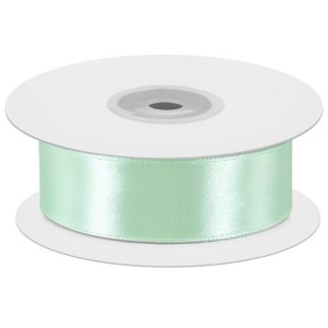 Лента атласная (1,2 см*22,85 м) Мятный, 1 шт.