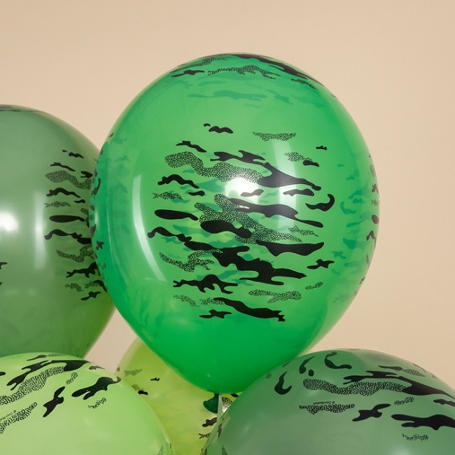 Дб (12''/30 см) Камуфляж, Ассорти, пастель, 5 ст, 25 шт.