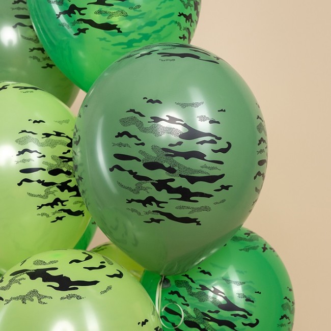 Дб (12''/30 см) Камуфляж, Ассорти, пастель, 5 ст, 25 шт.