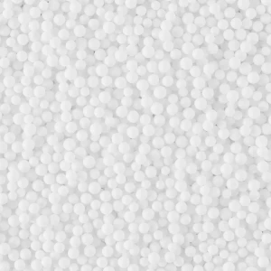 Шарики пенопласт, Белый, 2-4 мм, 500 мл.