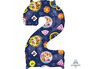 Аn (26''/66 см) ЦИФРА 2 Щенячий Патруль в уп., 1 шт.