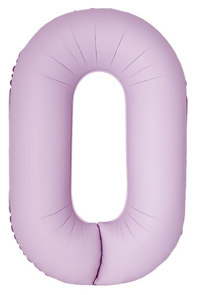 Fm (40''/102 см) Цифра, 0 Slim, Светло-розовый, Матовый, 1 шт. в уп.