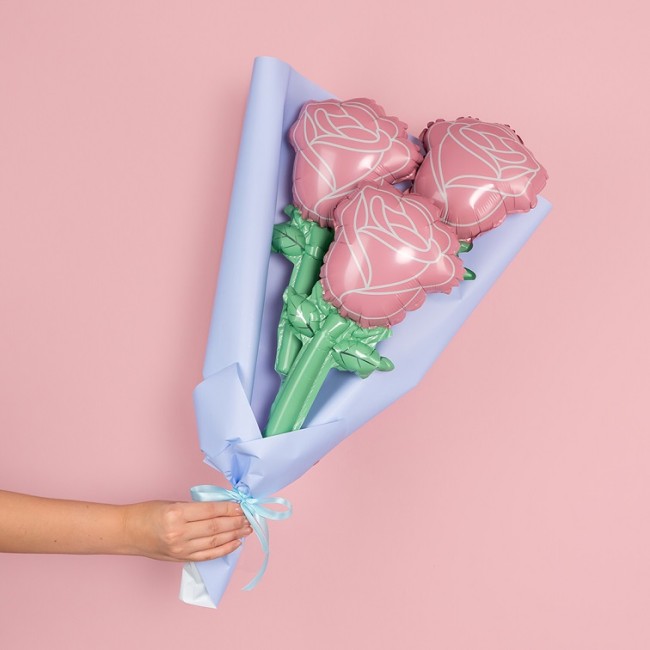 Fa (17''/43 см) Мини-фигура с клапаном, Роза, Розовый, 5 шт.