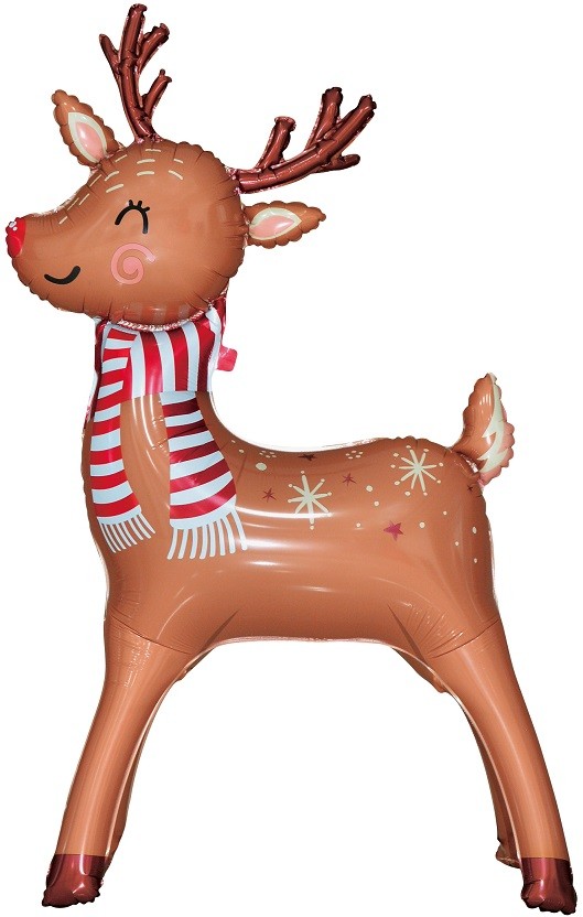Fa 3D (46''/117 см) Фигура, Новогодний олень, 1 шт. в уп.