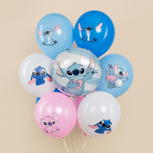 Fa(18''/46 см) Круг, Любимый монстрик с сердечком, 1 шт. в уп.