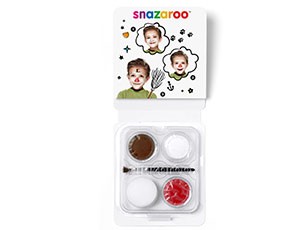 Аквагрим Мини Снеговик 3цв + аксессуар/Sn