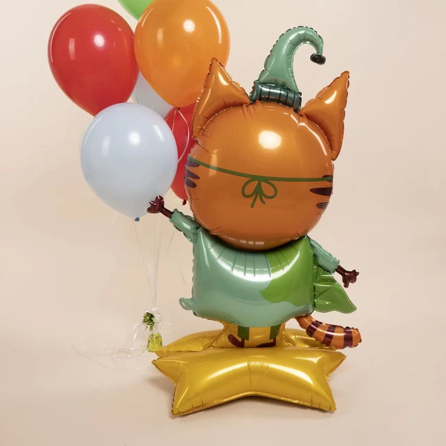 Fa 3D (54''/137 см) Фигура на подставке, Три Кота, Компот, 1 шт. в уп.