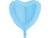 Gr (18''/46 см) СЕРДЦЕ Пастель Matte Blue 1 шт.