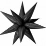 Fa (26"/66 см) Звезда, 3D Составная, Черный, 1 шт. в упак.