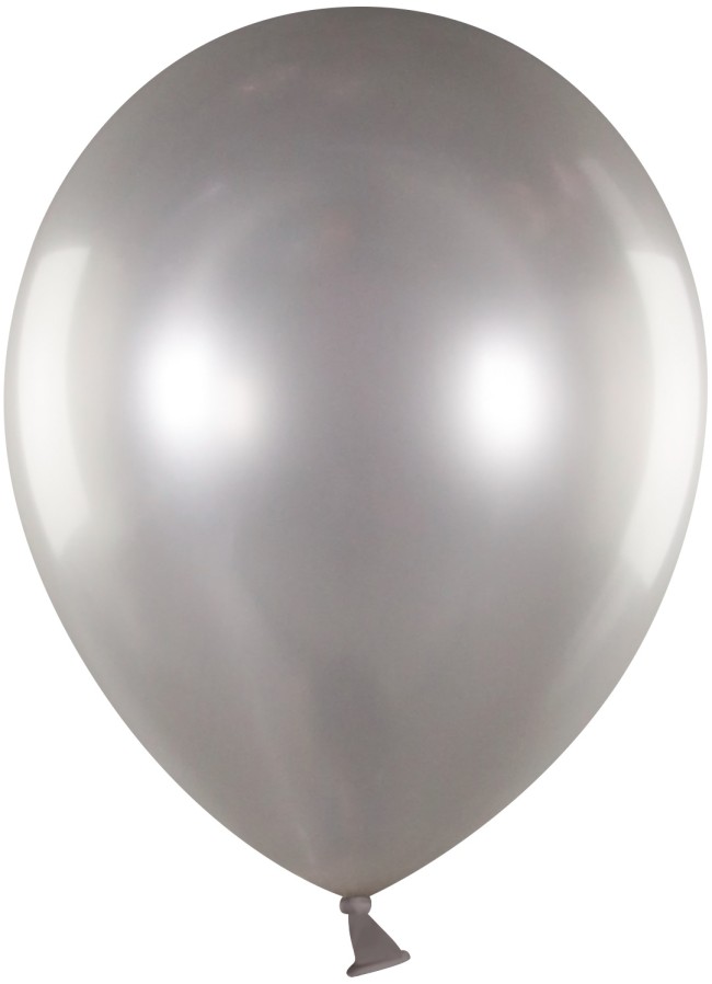 ДБ (12"30 см) Серебро, металлик, 100 шт.