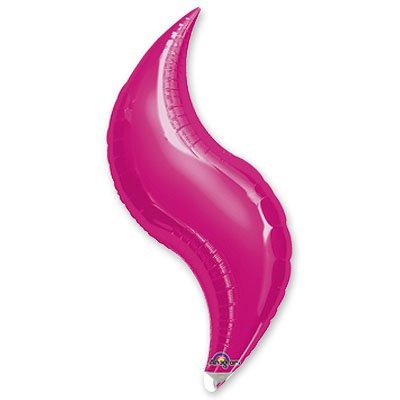 An (19''/48см) / Зигзаг Металлик Fuchsia (3 шт.)