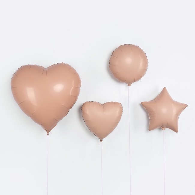 Fm (18''/46 см) Звезда, Винтажная роза, Матовый, 1 шт.