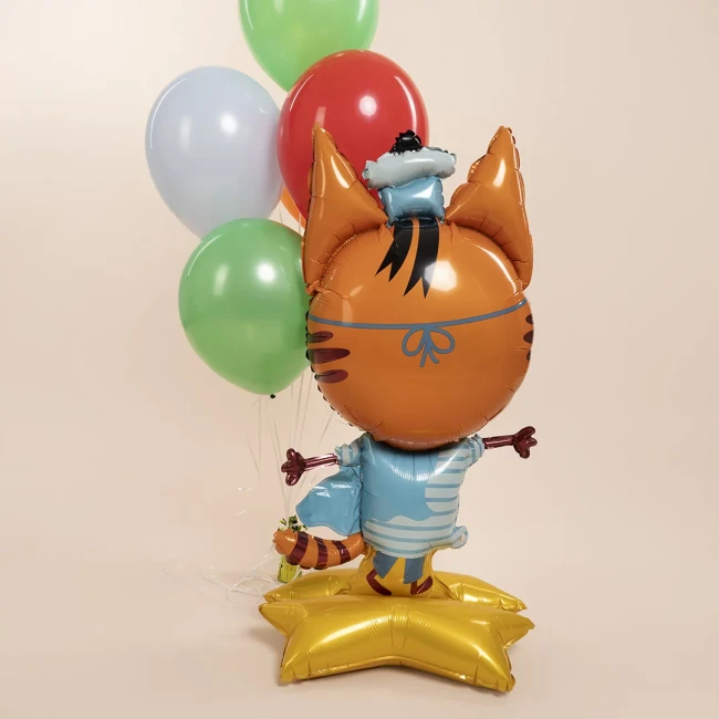 Fa 3D (48''/122 см) Фигура на подставке, Три Кота, Коржик, 1 шт. в уп.