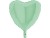 Gr (18''/46 см) СЕРДЦЕ Пастель Matte Green 1 шт.