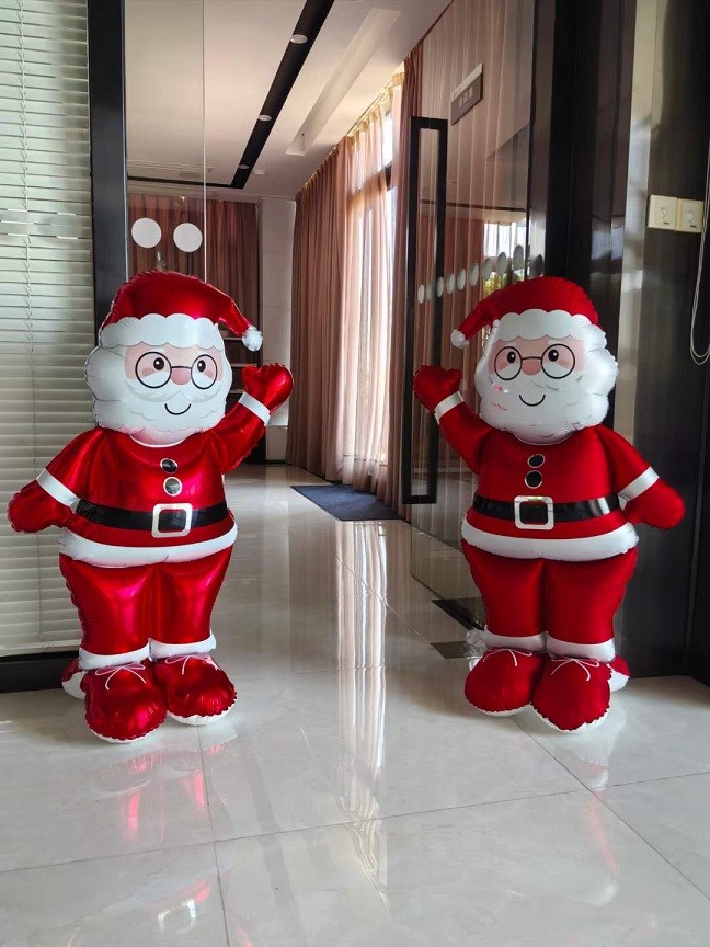 Fa 3D (61''/155 см) Фигура на подставке, Дед Мороз, 1 шт. в уп.