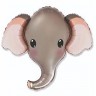 Fm (39''/99 см) Голова Слона серая, 1 шт.